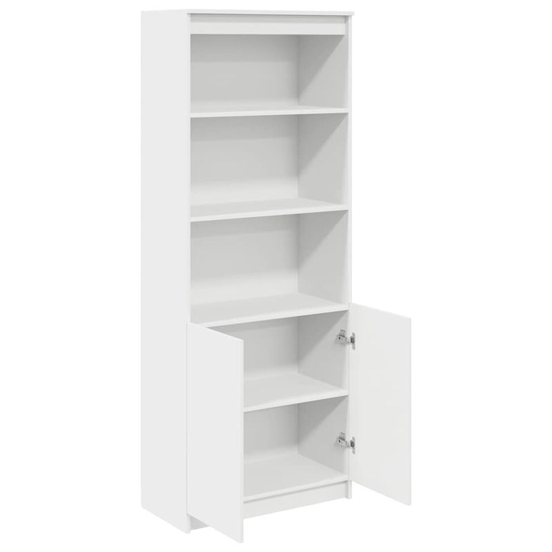 Casa si Gradina - Mobilier - Comode si corpuri - Comode - Dulap inalt, alb, 70x35x180 cm, lemn prelucrat - Infinity.ro