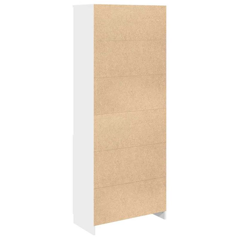 Casa si Gradina - Mobilier - Comode si corpuri - Comode - Dulap inalt, alb, 70x35x180 cm, lemn prelucrat - Infinity.ro