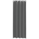 Casa si Gradina - Textile si covoare - Perdele si draperii - Perdele - Perdele Voile cu Oelii 2 buc Gri Inchis 140x300 cm - Infinity.ro