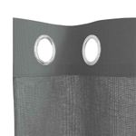 Casa si Gradina - Textile si covoare - Perdele si draperii - Perdele - Perdele Voile cu Oelii 2 buc Gri Inchis 140x300 cm - Infinity.ro