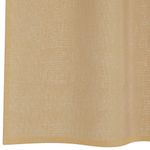 Casa si Gradina - Textile si covoare - Perdele si draperii - Perdele - Perdele Voile cu Oelii 2 buc nisip, mărime 140x300 cm - Infinity.ro