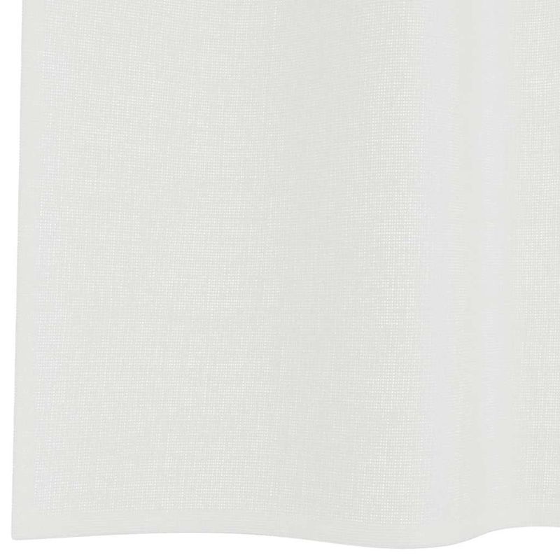 Casa si Gradina - Textile si covoare - Perdele si draperii - Perdele - Perdele Voile cu buzunare pentru bare 2 buc Alb, mărime 140x140 cm - Infinity.ro