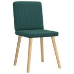 Casa si Gradina - Mobilier - Scaune si fotolii - Scaune - Scaune de bucatarie, 2 buc., verde inchis, material textil - Infinity.ro