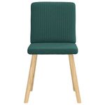 Casa si Gradina - Mobilier - Scaune si fotolii - Scaune - Scaune de bucatarie, 2 buc., verde inchis, material textil - Infinity.ro