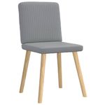 Casa si Gradina - Mobilier - Scaune si fotolii - Scaune - Scaune de bucatarie pivotante, 4 buc., gri deschis, textil - Infinity.ro