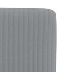 Casa si Gradina - Mobilier - Scaune si fotolii - Scaune - Scaune de bucatarie pivotante, 4 buc., gri deschis, textil - Infinity.ro