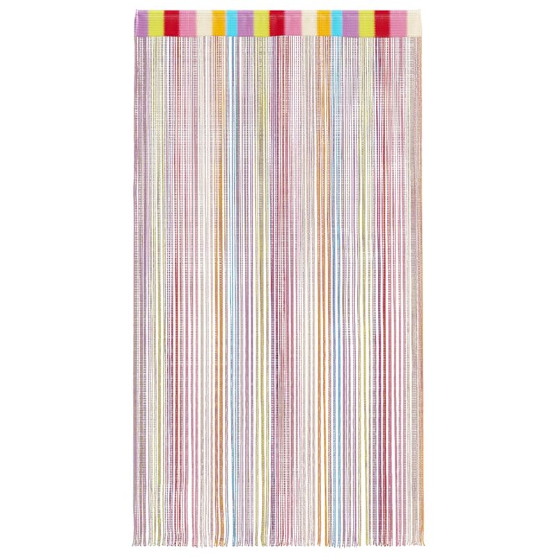 Casa si Gradina - Textile si covoare - Perdele si draperii - Perdele - Perdele sir 2 buc Multicolor 100x250 cm - Infinity.ro