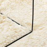 Casa si Gradina - Textile si covoare - Covoare - Covoare casa - Covor shaggy cu pom inalt, NAVARRA, crem, 160x160 cm, poliester, formă rotund - Infinity.ro