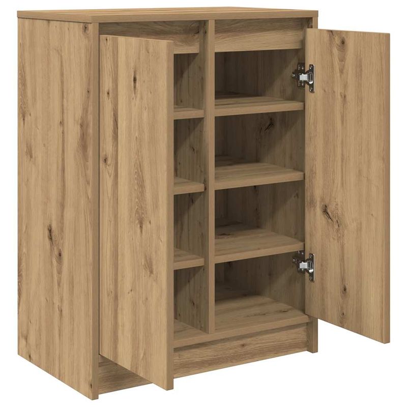 Casa si Gradina - Mobilier - Organizare si depozitare - Organizator incaltaminte - Dulap Pantofi Artisan Stejar 57x34x76 cm Lemn prelucrat - Infinity.ro