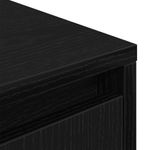 Casa si Gradina - Mobilier - Comode si corpuri - Comode - Dulap TV cu lumini LED Stejar negru 160,5x41x50 cm - Infinity.ro