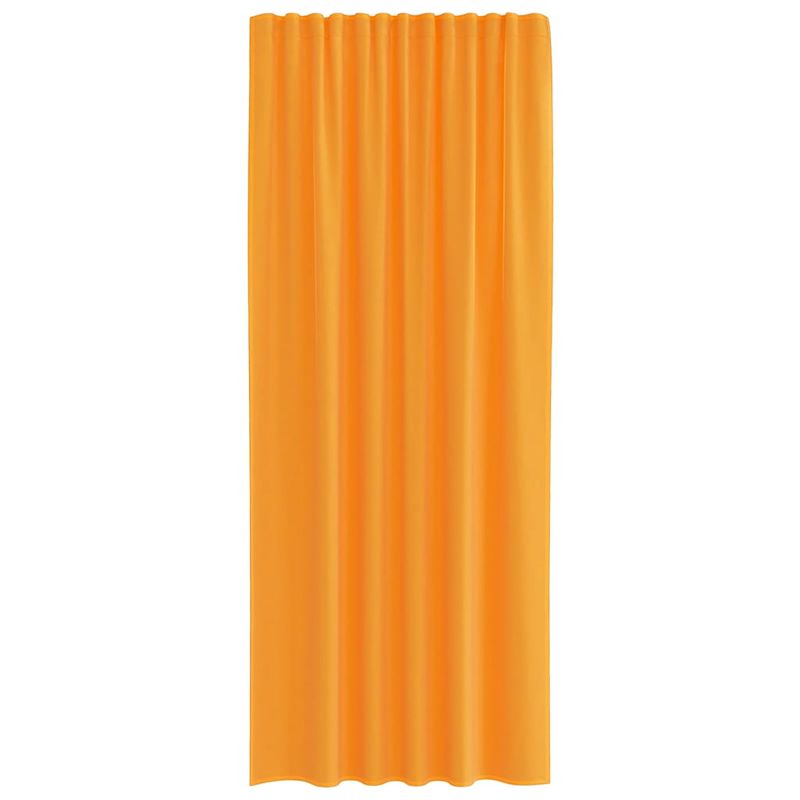 Casa si Gradina - Textile si covoare - Perdele si draperii - Perdele - Perdele Voile cu Bucle 2 buc Portocaliu 140x225 cm - Infinity.ro