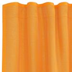 Casa si Gradina - Textile si covoare - Perdele si draperii - Perdele - Perdele Voile cu Bucle 2 buc Portocaliu 140x225 cm - Infinity.ro