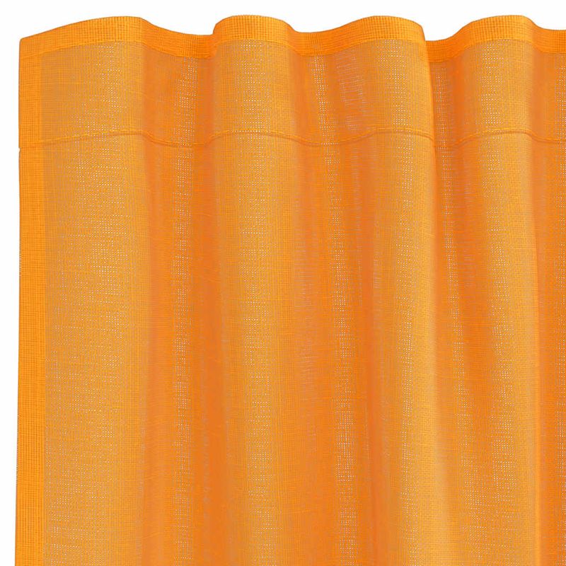 Casa si Gradina - Textile si covoare - Perdele si draperii - Perdele - Perdele Voile cu Bucle 2 buc Portocaliu 140x225 cm - Infinity.ro