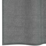 Casa si Gradina - Textile si covoare - Perdele si draperii - Perdele - Perdele Voile cu Oelii 2 buc Gri Inchis 140x245 cm - Infinity.ro