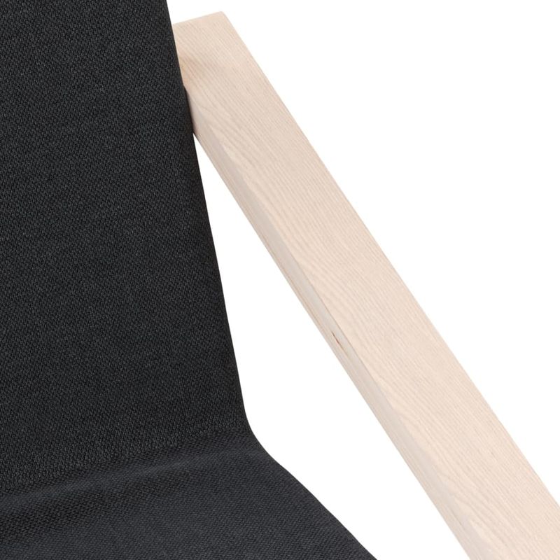 Casa si Gradina - Mobilier - Scaune si fotolii - Fotolii - Scaun de relaxare din material negru - Infinity.ro