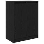 Casa si Gradina - Mobilier - Organizare si depozitare - Organizator incaltaminte - Dulap Pantofi Stejar Negru 57x34x76 cm Lemn prelucrat - Infinity.ro