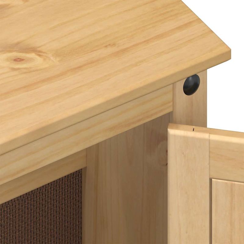 Casa si Gradina - Mobilier - Seturi de mobilier - Seturi baie - Set mobilier de baie „Corona”, 2 piese, lemn masiv de pin - Infinity.ro