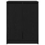 Casa si Gradina - Mobilier - Organizare si depozitare - Organizator incaltaminte - Dulap Pantofi Stejar Negru 57x34x76 cm Lemn prelucrat - Infinity.ro