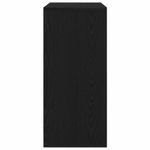 Casa si Gradina - Mobilier - Organizare si depozitare - Organizator incaltaminte - Dulap Pantofi Stejar Negru 57x34x76 cm Lemn prelucrat - Infinity.ro