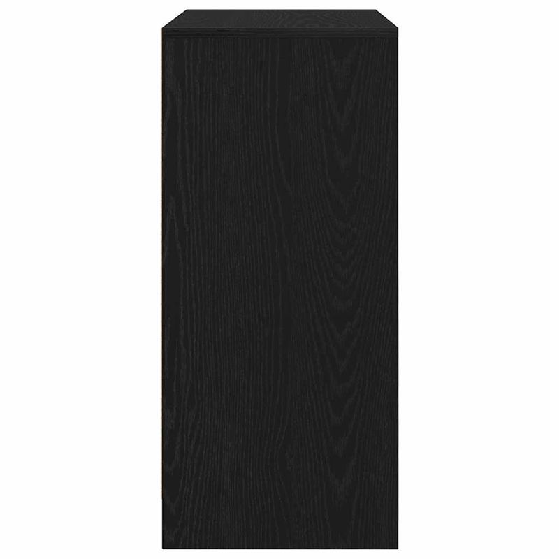 Casa si Gradina - Mobilier - Organizare si depozitare - Organizator incaltaminte - Dulap Pantofi Stejar Negru 57x34x76 cm Lemn prelucrat - Infinity.ro
