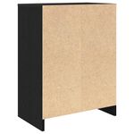 Casa si Gradina - Mobilier - Organizare si depozitare - Organizator incaltaminte - Dulap Pantofi Stejar Negru 57x34x76 cm Lemn prelucrat - Infinity.ro