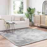 Casa si Gradina - Textile si covoare - Covoare - Covoare casa - Covor shaggy cu pom inalt, NAVARRA, gri deschis, 200x200 cm, formă pătrat - Infinity.ro