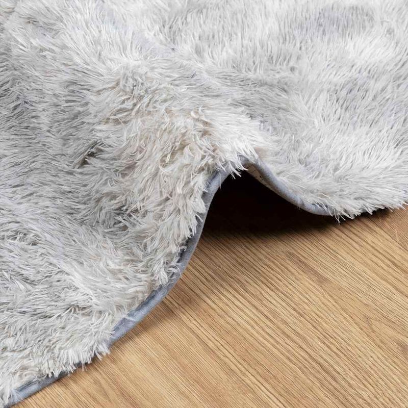 Casa si Gradina - Textile si covoare - Covoare - Covoare casa - Covor shaggy cu pom inalt, NAVARRA, gri deschis, 200x200 cm, formă pătrat - Infinity.ro
