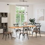 Casa si Gradina - Mobilier - Feronerie si accesorii mobila - Picioare de masa 2 buc Alb 60x(72-73,3) cm Otel - Infinity.ro