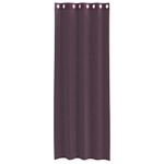 Casa si Gradina - Textile si covoare - Perdele si draperii - Perdele - Perdele Voile cu Oelii 2 buc Violet 140x260 cm - Infinity.ro