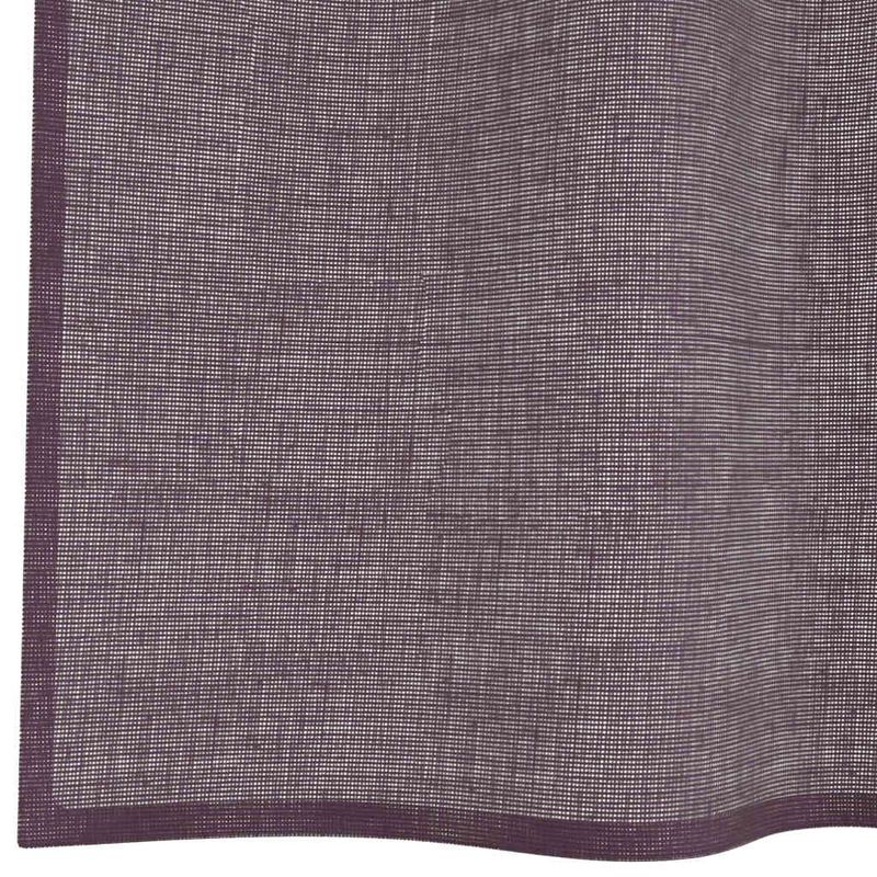 Casa si Gradina - Textile si covoare - Perdele si draperii - Perdele - Perdele Voile cu Oelii 2 buc Violet 140x260 cm - Infinity.ro