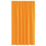 Casa si Gradina - Textile si covoare - Perdele si draperii - Perdele - Perdele Voile cu Bucle 2 buc Portocaliu 140x140 cm - Infinity.ro