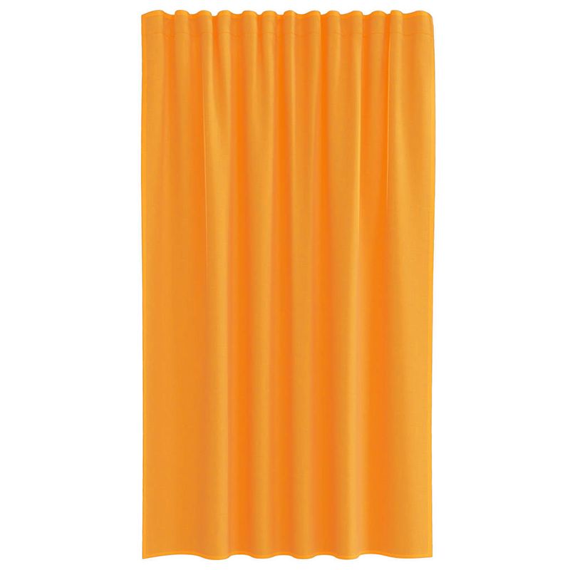 Casa si Gradina - Textile si covoare - Perdele si draperii - Perdele - Perdele Voile cu Bucle 2 buc Portocaliu 140x140 cm - Infinity.ro