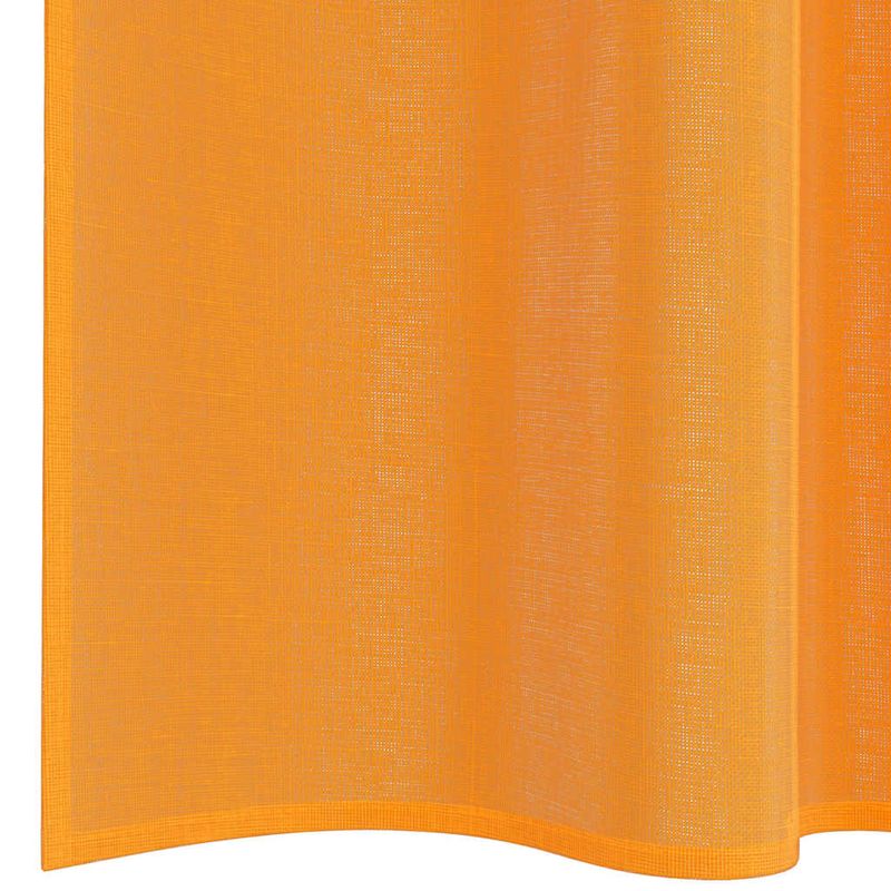 Casa si Gradina - Textile si covoare - Perdele si draperii - Perdele - Perdele Voile cu Bucle 2 buc Portocaliu 140x140 cm - Infinity.ro