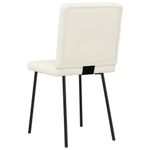 Casa si Gradina - Mobilier - Scaune si fotolii - Scaune - Scaune de bucatarie, 4 buc., crem, catifea - Infinity.ro