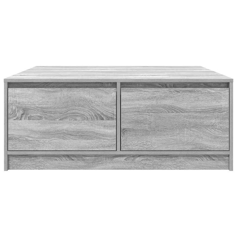 Casa si Gradina - Mobilier - Mese si birouri - Masute de cafea - Masuta de cafea cu sertare Gri Sonoma 100x100x40 cm - Infinity.ro