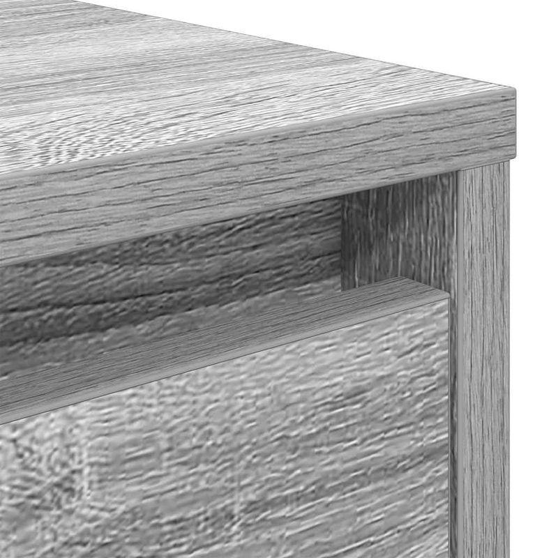 Casa si Gradina - Mobilier - Mese si birouri - Masute de cafea - Masuta de cafea cu sertare Gri Sonoma 100x100x40 cm - Infinity.ro