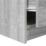 Casa si Gradina - Mobilier - Mese si birouri - Masute de cafea - Masuta de cafea cu sertare Gri Sonoma 100x100x40 cm - Infinity.ro