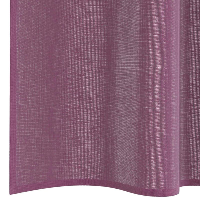 Casa si Gradina - Textile si covoare - Perdele si draperii - Perdele - Perdele Voile cu Bucle 2 buc Violet 140x260 cm - Infinity.ro