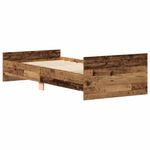 Casa si Gradina - Mobilier - Paturi si accesorii - Paturi - Cadru de pat fara saltea Lemn vechi 90x200cm Lemn prelucrat - Infinity.ro