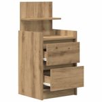 Casa si Gradina - Mobilier - Comode si corpuri - Noptiere - Noptiere cu 2 sertare 2 buc Stejar Artisan 38x34x80 cm - Infinity.ro