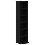 Casa si Gradina - Mobilier - Dulapuri si sifoniere - Dulapuri - Dulap CD-uri Stejar negru 21x20x88 cm Lemn prelucrat - Infinity.ro