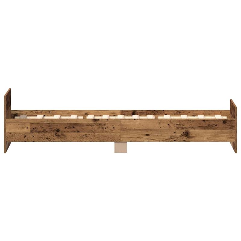 Casa si Gradina - Mobilier - Paturi si accesorii - Paturi - Cadru de pat fara saltea Lemn vechi 100x200cm Lemn prelucrat - Infinity.ro