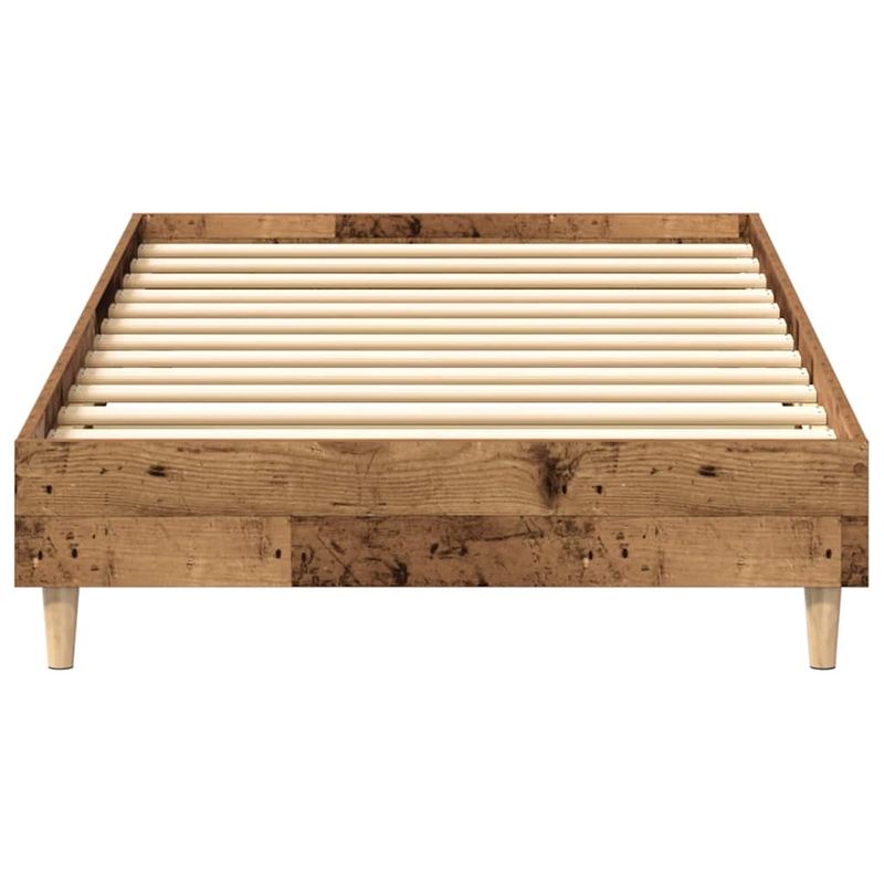 Casa si Gradina - Mobilier - Paturi si accesorii - Paturi - Cadru de pat fara saltea Lemn vechi 90x200 cm Lemn prelucrat - Infinity.ro