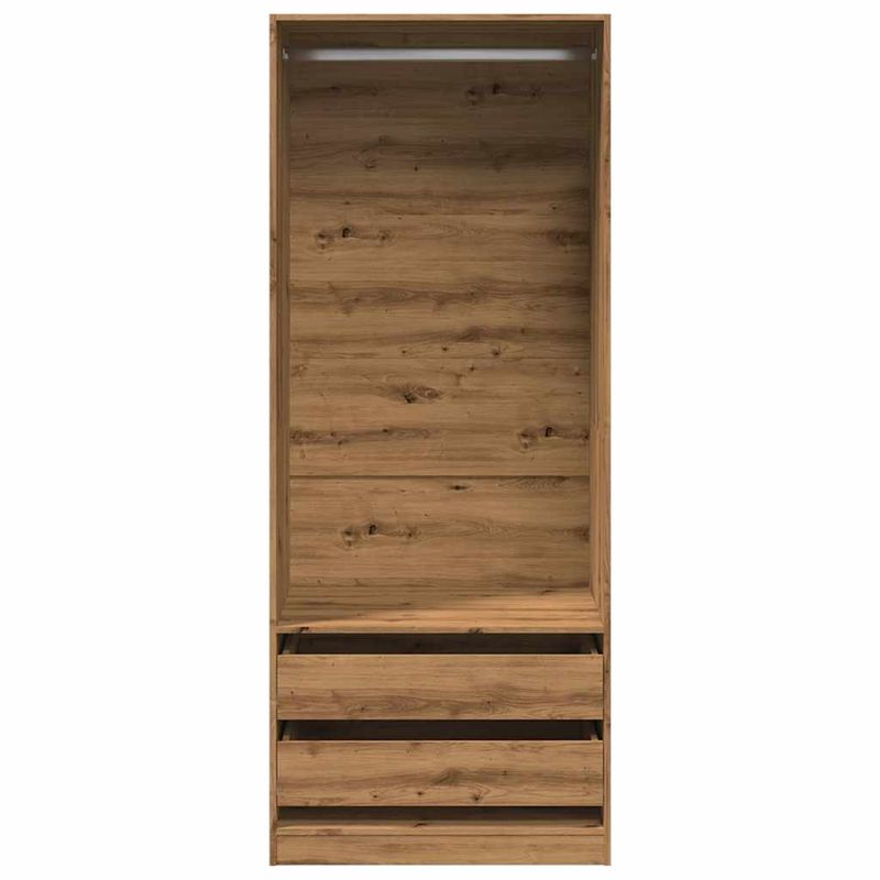 Casa si Gradina - Mobilier - Dulapuri si sifoniere - Sifoniere - Sifonier, stejar artizanal, 80x50x200 cm, lemn prelucrat, cantitate 2 sertare - Infinity.ro