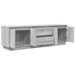 Casa si Gradina - Mobilier - Comode si corpuri - Comode - Dulap TV cu lumini LED Gri Sonoma 160,5x41x50 cm - Infinity.ro