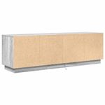 Casa si Gradina - Mobilier - Comode si corpuri - Comode - Dulap TV cu lumini LED Gri Sonoma 160,5x41x50 cm - Infinity.ro