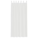 Casa si Gradina - Textile si covoare - Perdele si draperii - Perdele - Perdele Voile cu buzunare pentru bare 2 buc Alb, mărime 140x225 cm - Infinity.ro