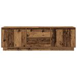 Casa si Gradina - Mobilier - Comode si corpuri - Comode - Dulap TV cu lumini LED Lemn vechi 160,5x41x50 cm - Infinity.ro