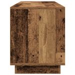 Casa si Gradina - Mobilier - Comode si corpuri - Comode - Dulap TV cu lumini LED Lemn vechi 160,5x41x50 cm - Infinity.ro