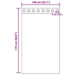 Casa si Gradina - Textile si covoare - Perdele si draperii - Perdele - Perdele Voile cu Oelii 2 buc Roz 140x175 cm - Infinity.ro